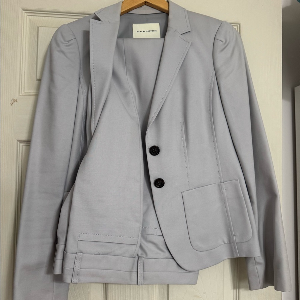 Banana Republic Light Gray Pantsuit